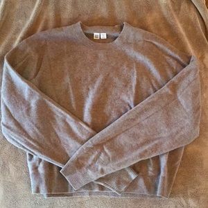 Gray Wool Sweater from Uniqlo